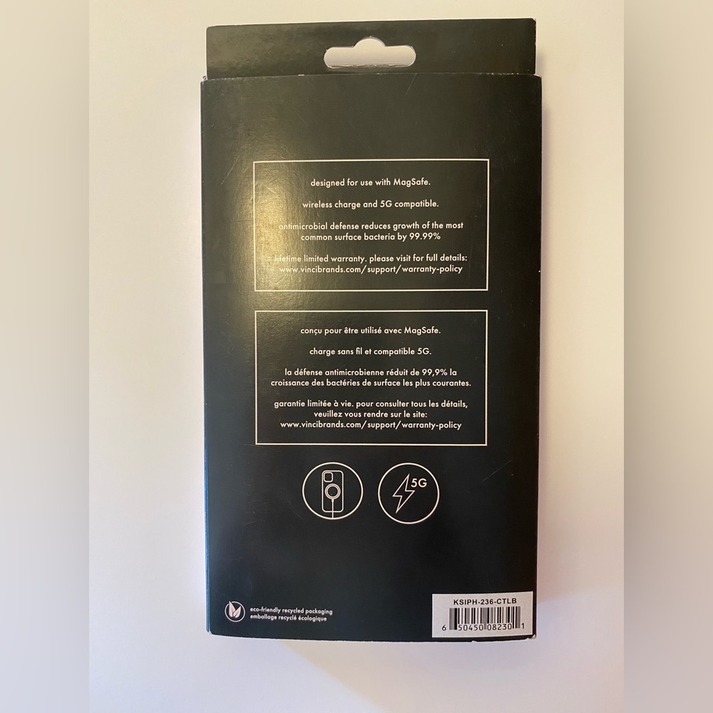 Kate Spade New York iPhone 14 Plus Animal Print Clear Hardshell Case New - Picture 4 of 4